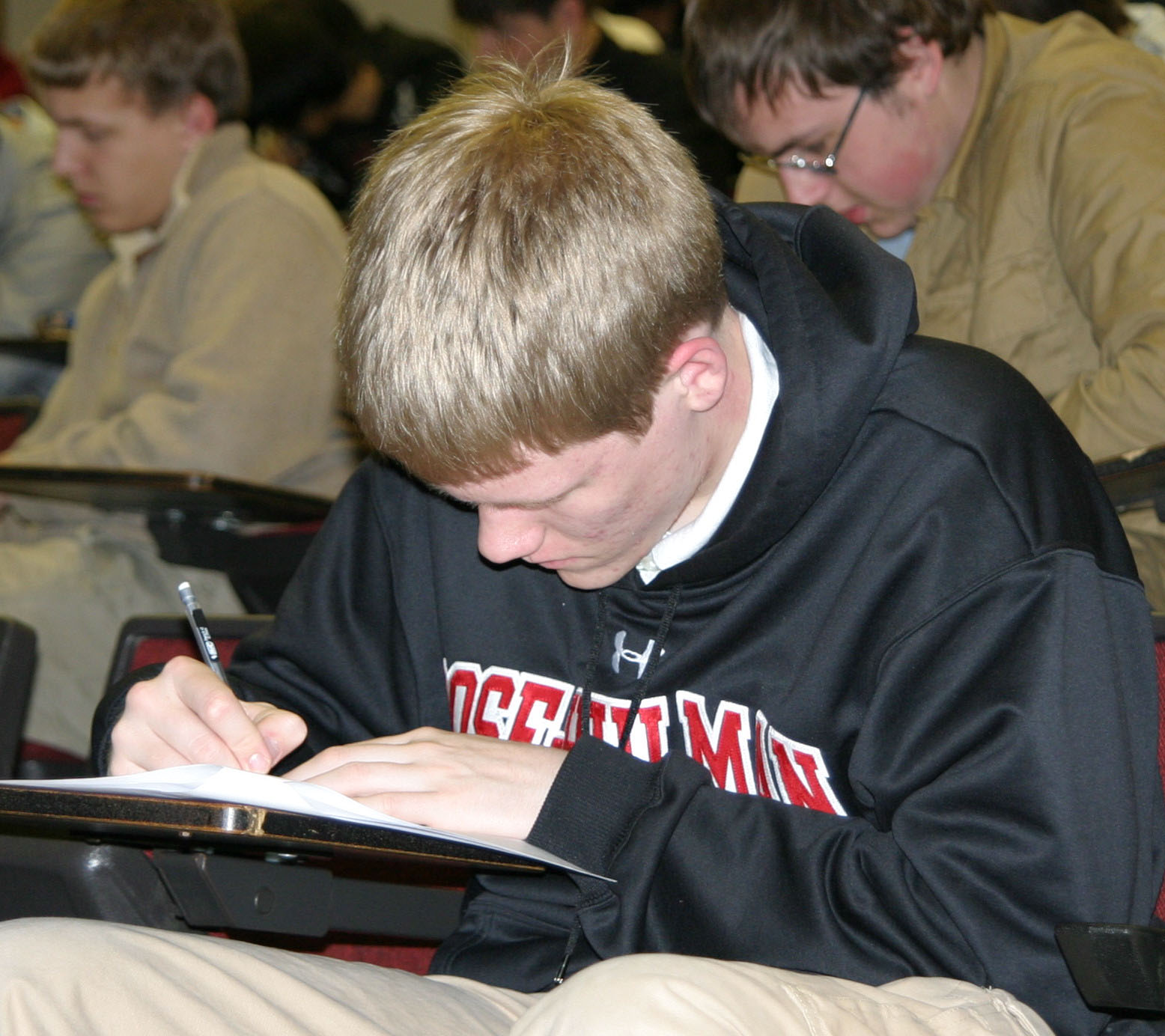 Taking the test