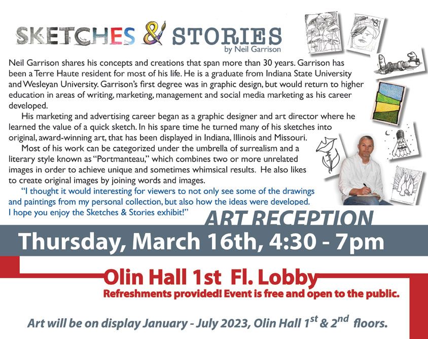 Virtual Walking Tour of Neil's Art in Olin Hall