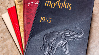 Vintage Modulus yearbooks