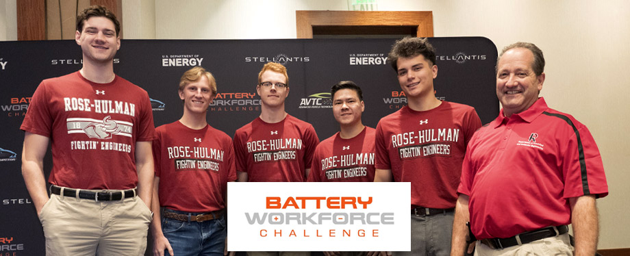 Rose-Hulman's Battery Workforce Challenge Team