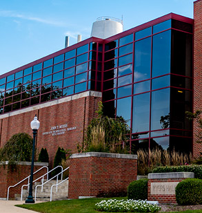 !Exterior view of Myers Hall