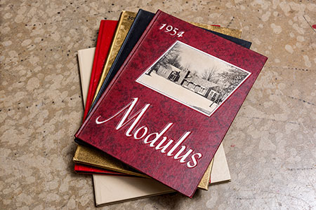 Rose-Hulman Modulus yearbook from 1954.
