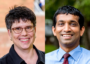 !Image of Dr. Diane Evans and Dr. Sriram Mohan