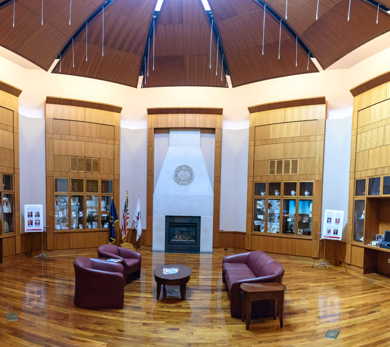 Interior view of Alumni Center