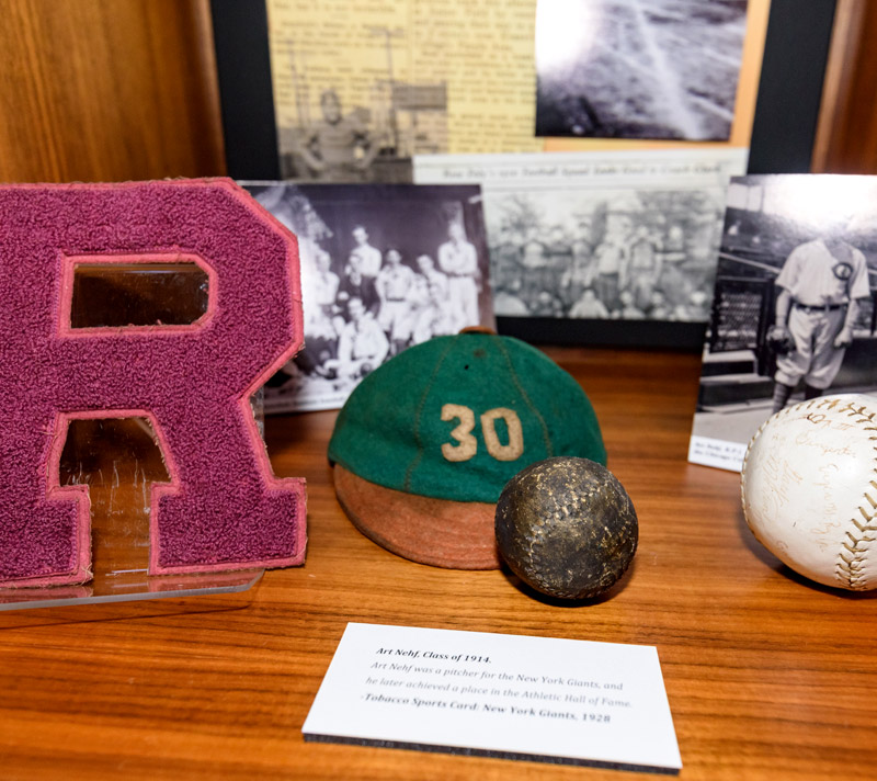 RHIT artifacts in display case