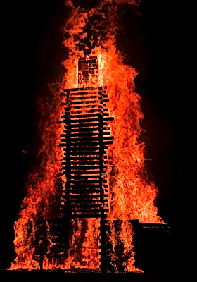 Rose-Hulman Bonfire