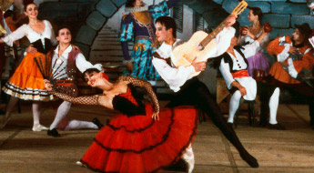 Ballet performers on the Hatfield Hall stage