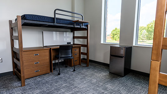 A standard room in MRH.