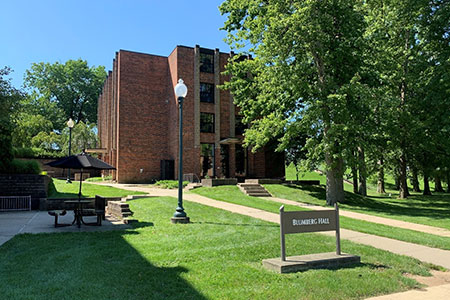 Residence life staff for Blumberg Hall