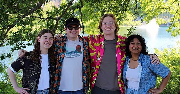 Residence life staff for Lakeside Hall 