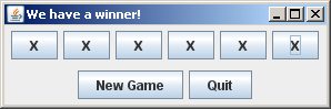 Game of linear lights out has been won