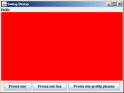 Project converted to BorderLayout