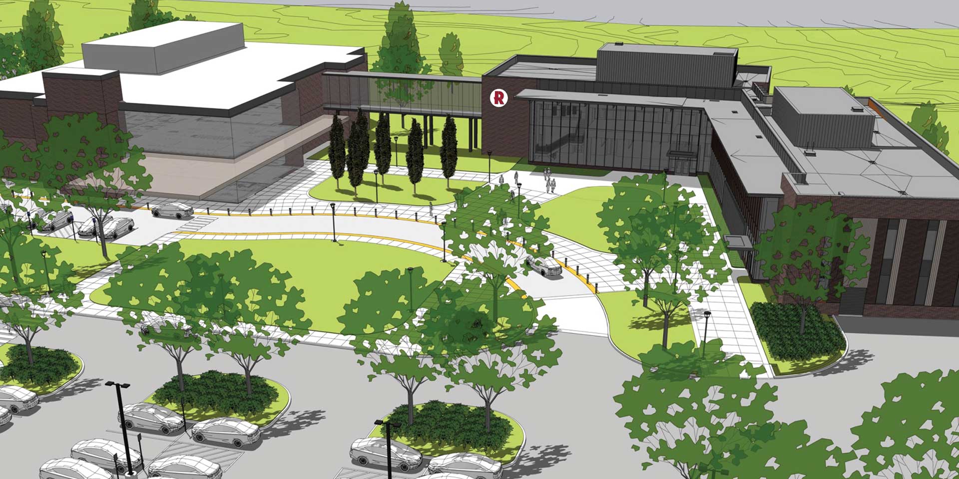 Artists rendition of the Innovation Center