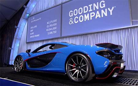 Mclaren P1 Auction