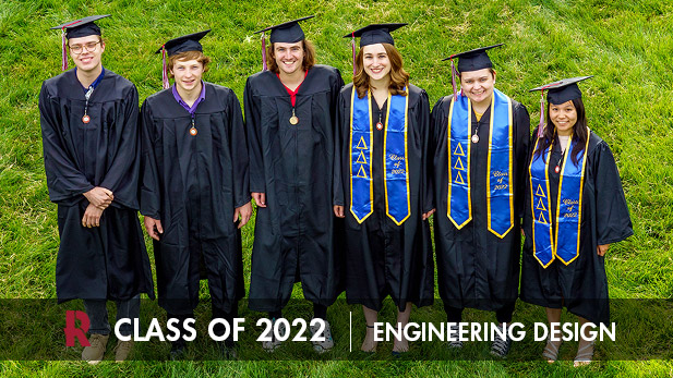 First Cohort of Engineering Design Major Students Walk the Commencement Stage