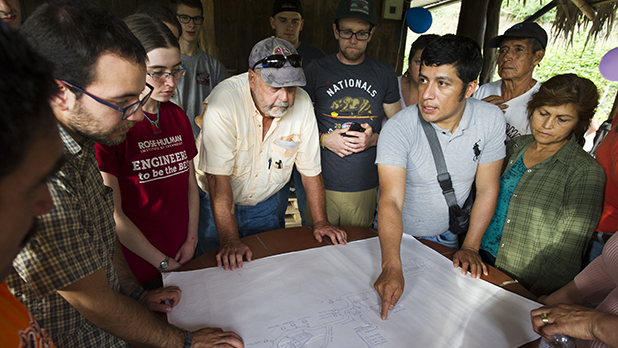 Rose Chapter of Engineers Without Borders Works to Bring Clean Water to Community in Ecuador