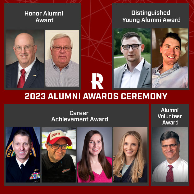 Rose-Hulman alumni award winners 2023.