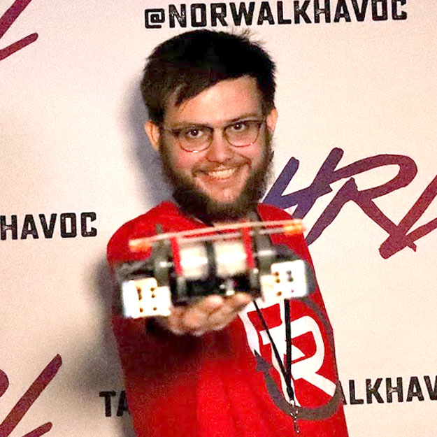 Peter Ganache and Battlebots Team Horizon