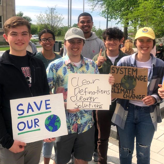 Rose-Hulman students demonstrate their passion for sustainability.