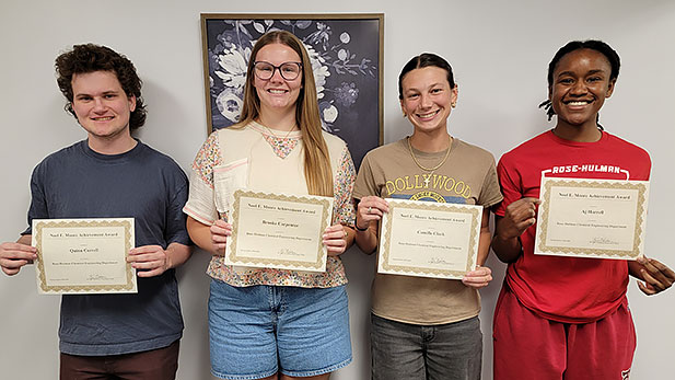 Noel E. Moore 25-26 Spring Award Winners