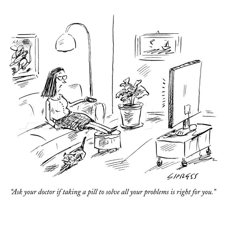 Pill Thrill Cartoon