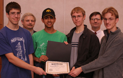 First place Junior Team