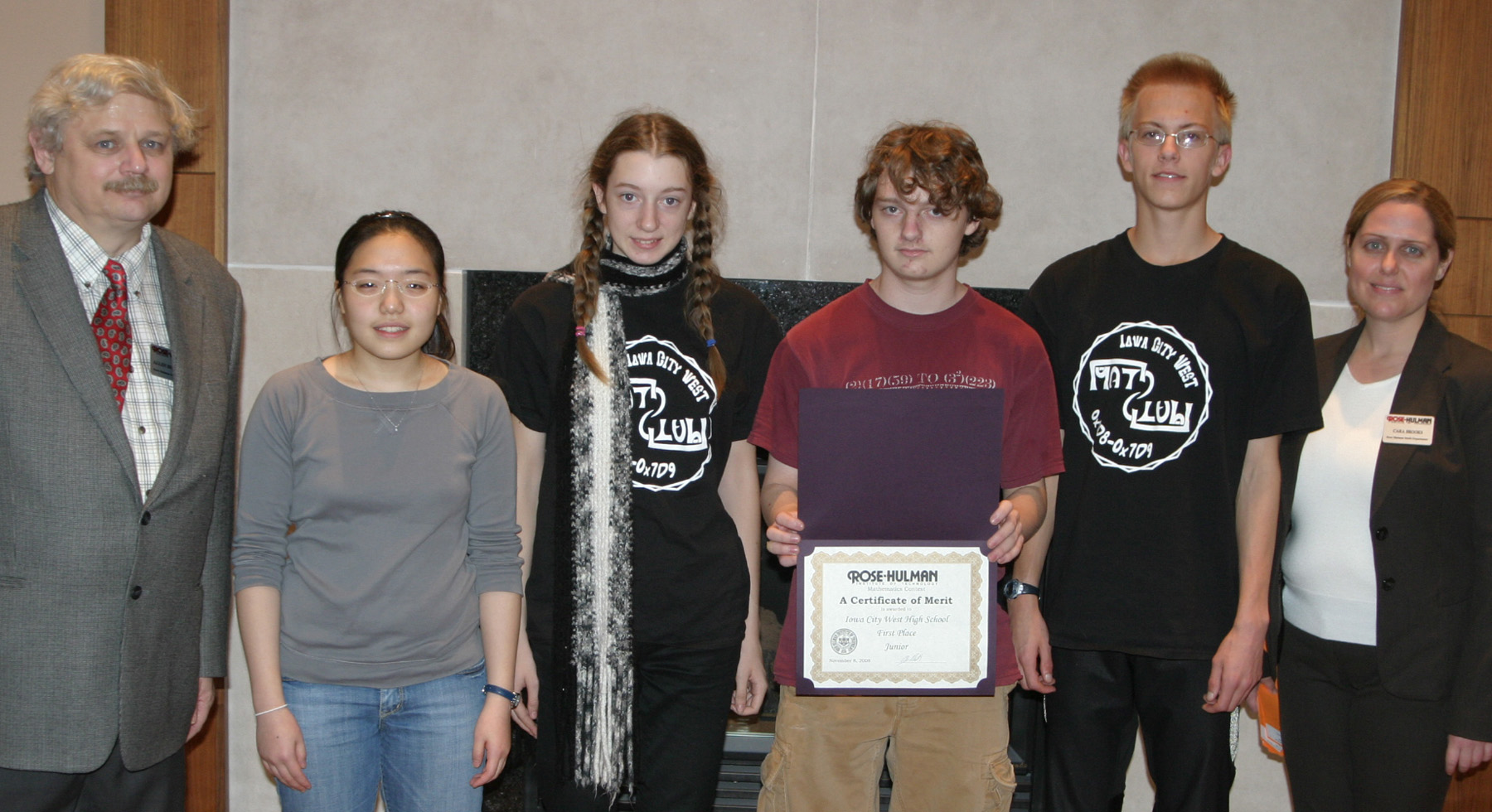 First place Junior Team